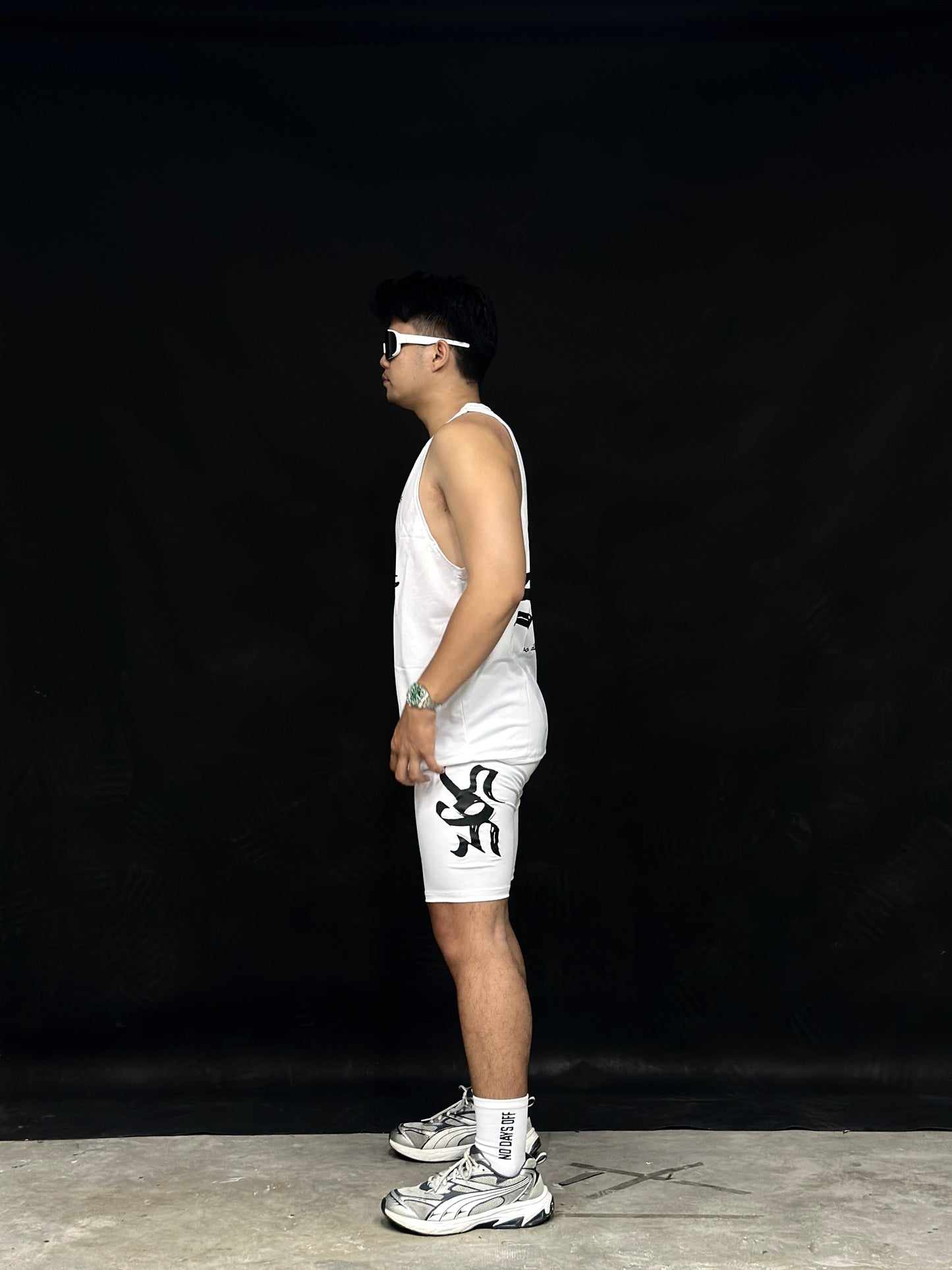 Aspire 365 Series 3 Running Singlet White ASPIRE