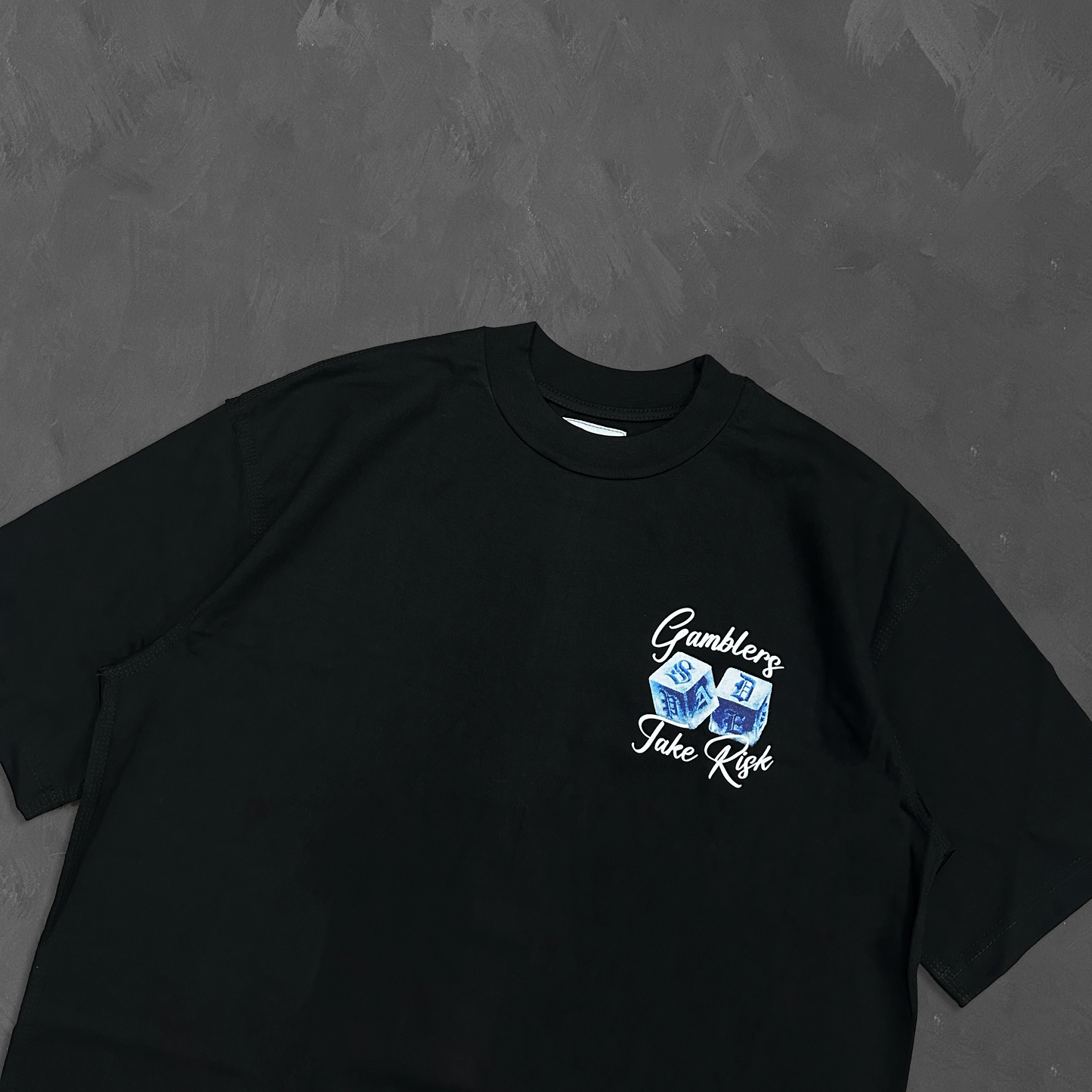 Spades Risky Dice Boxy Crop Tee