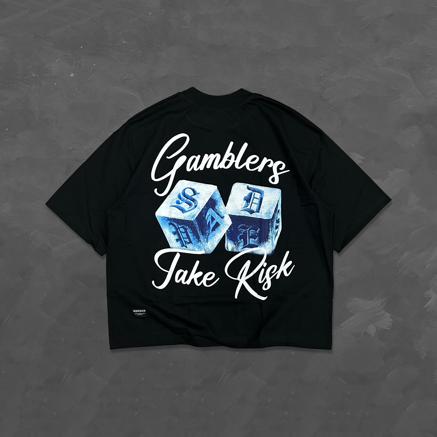 Spades Risky Dice Boxy Crop Tee