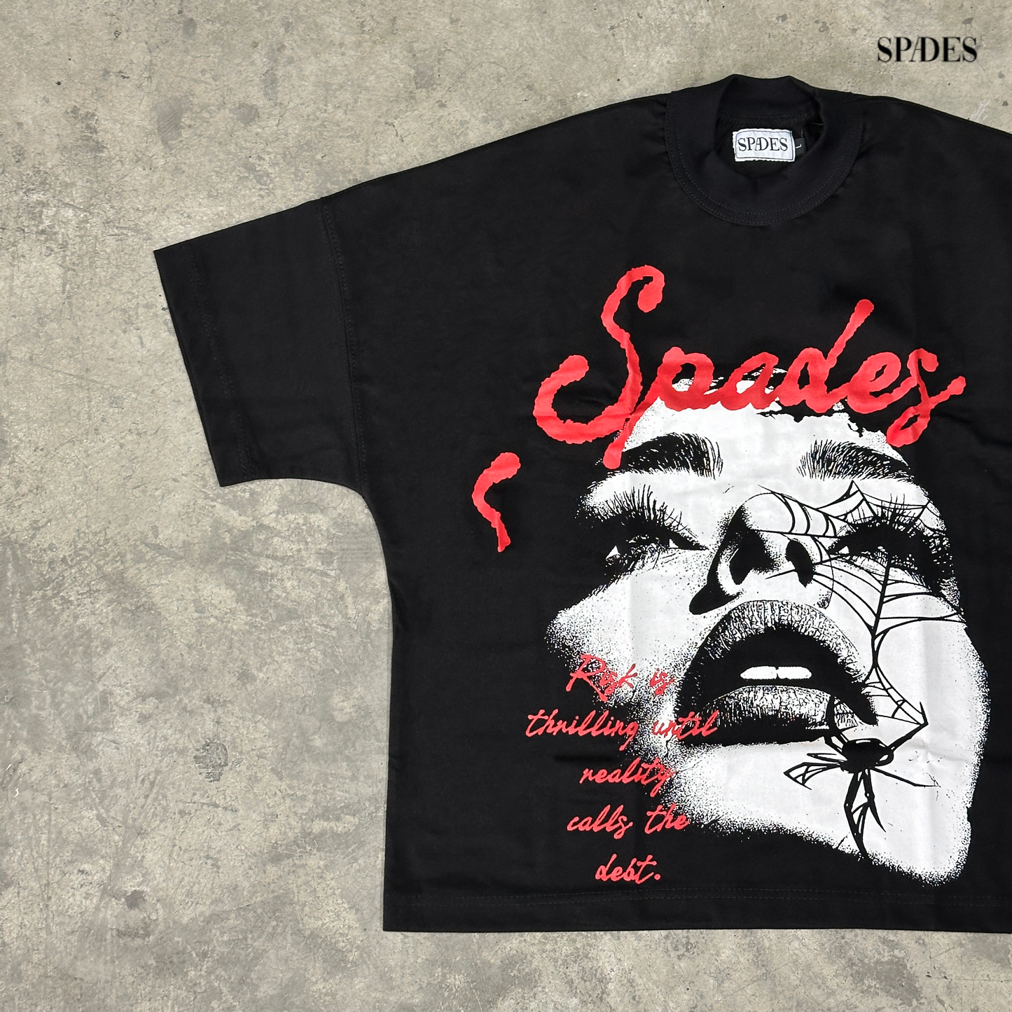 Fatal Beauty Boxy Crop Tee Black