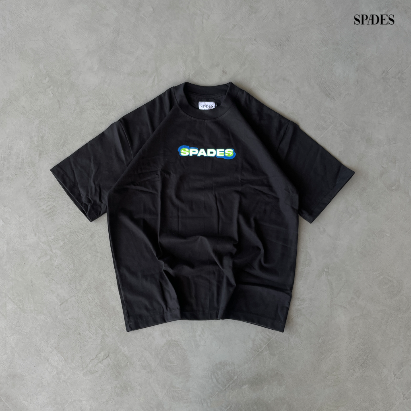 Spades Dark Hustle Boxy T-shirt Black
