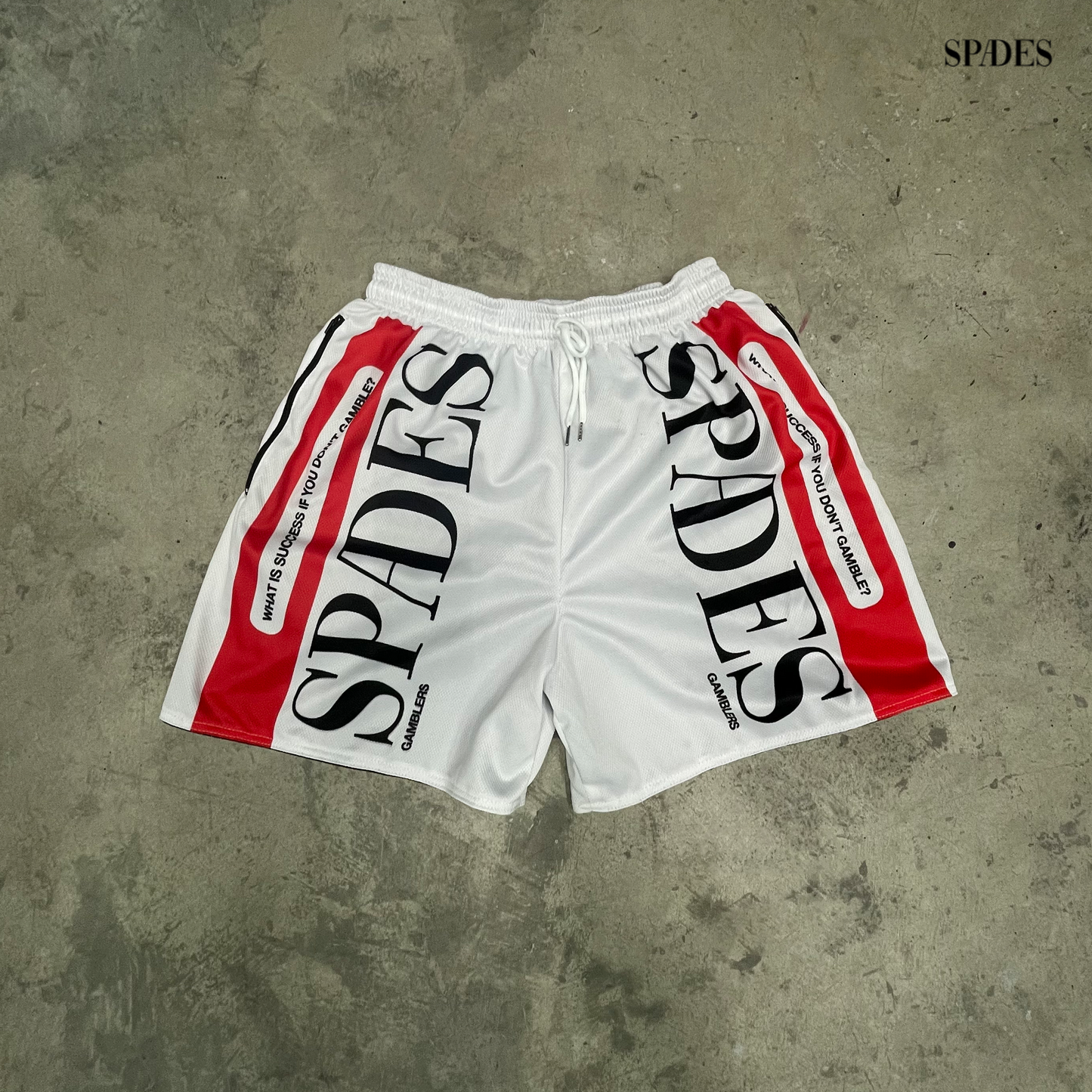 Red Line Hustle Mesh Short