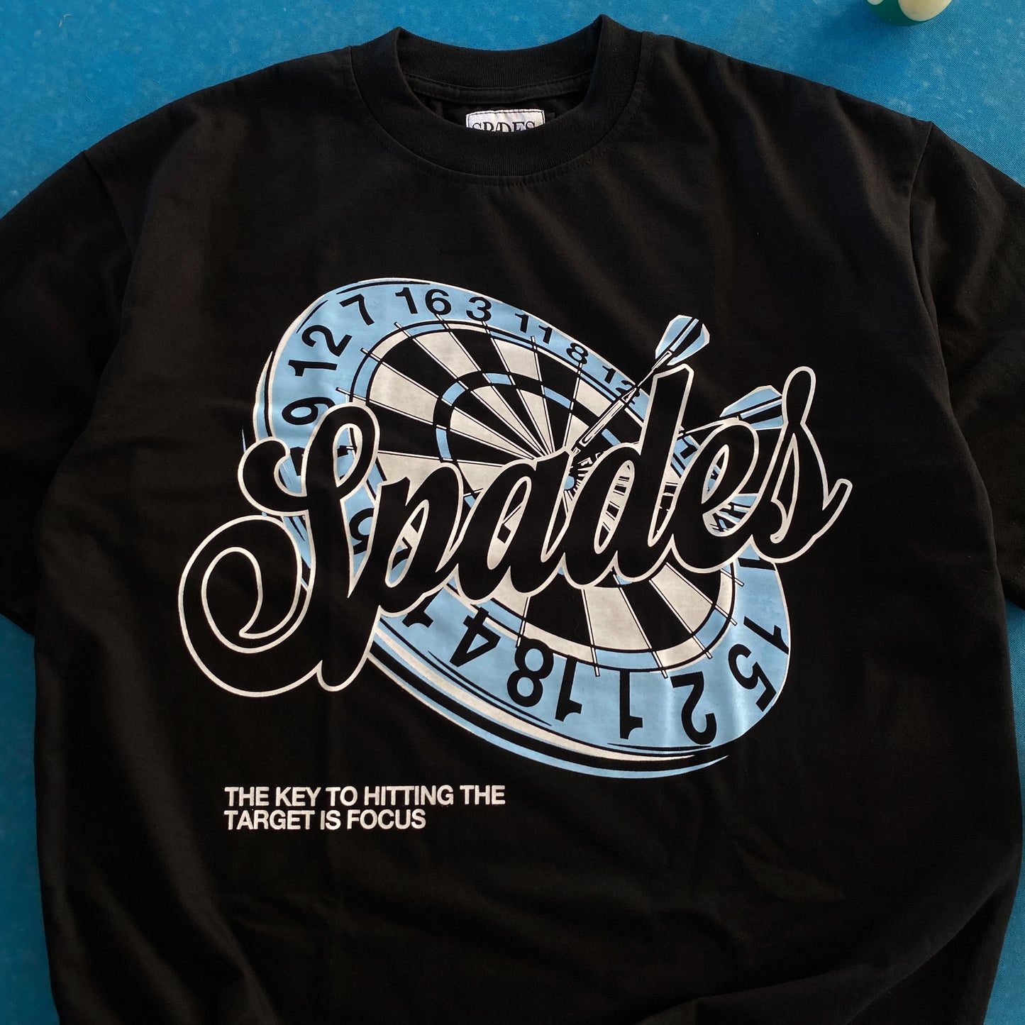 Spades Bullseye Black T-shirt