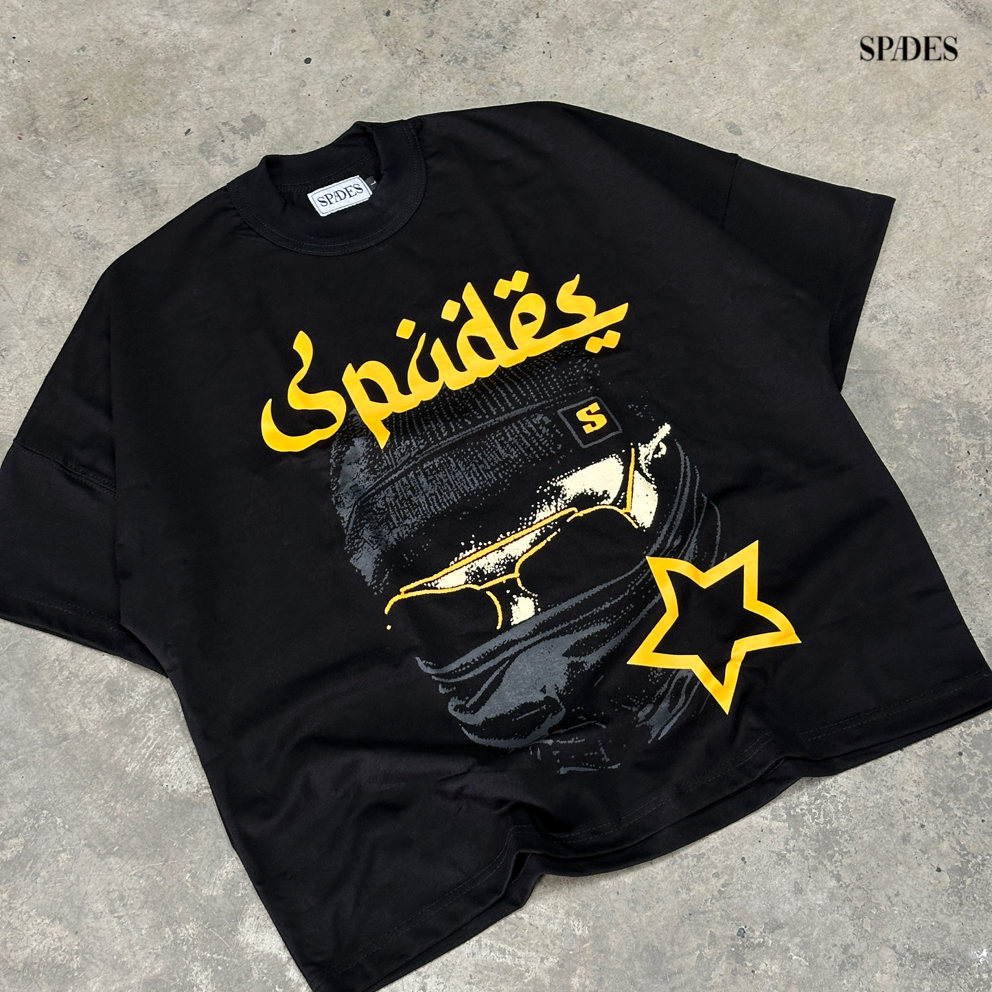 The Prophet's Code Boxy Crop Tee Black