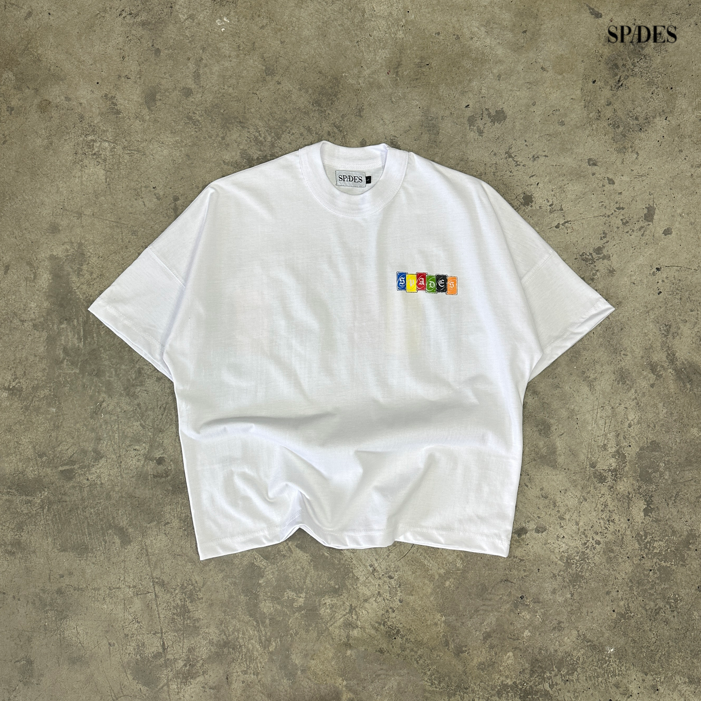 Play to Win Boxy Crop Tee White