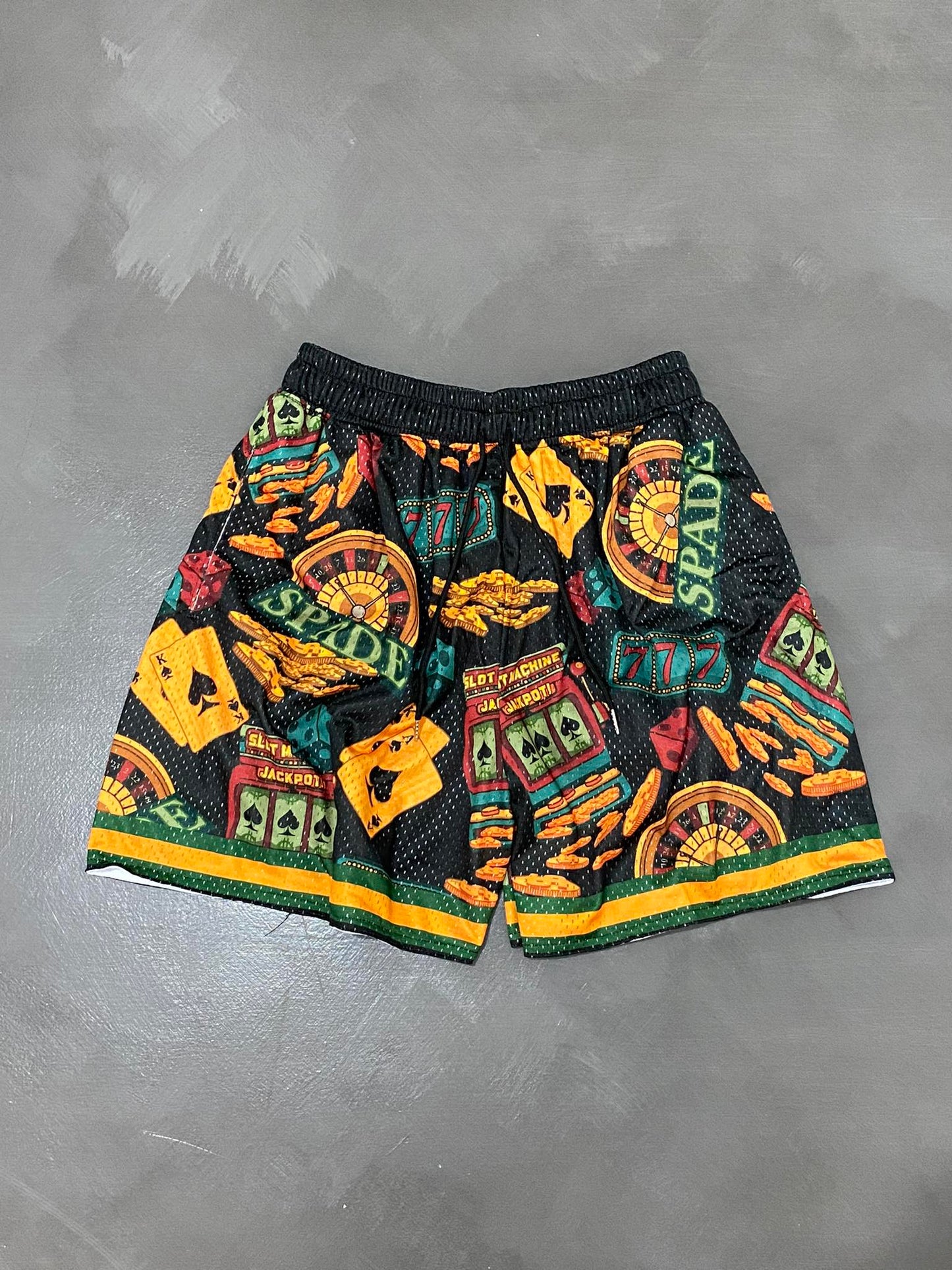 Spades High Stakes Semi Step Mesh Shorts
