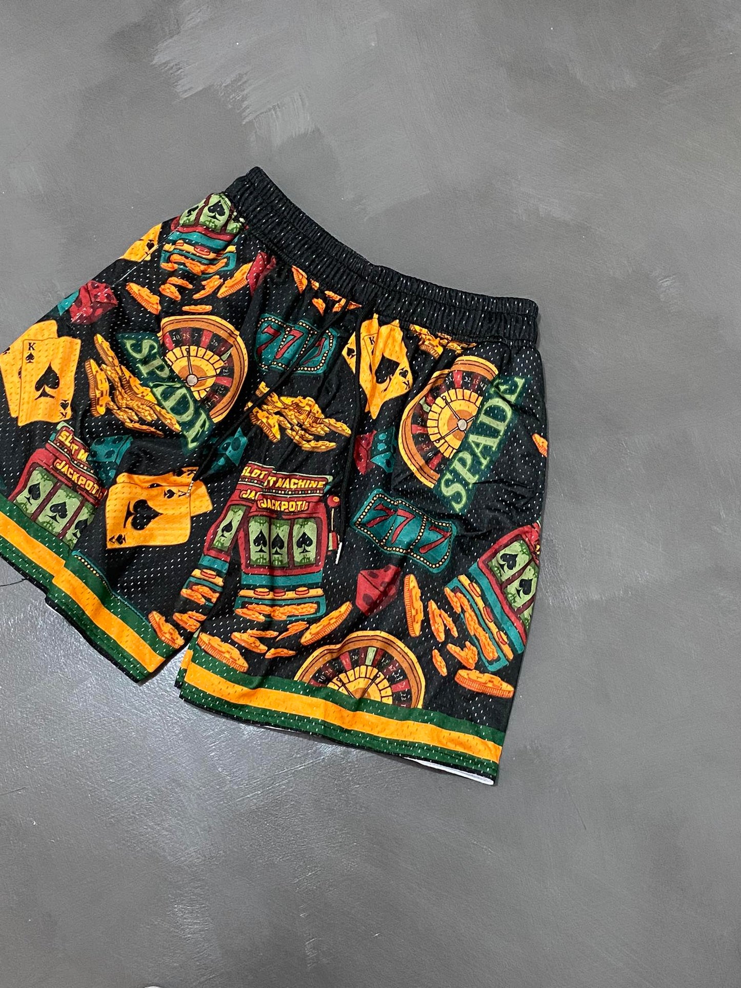 Spades High Stakes Semi Step Mesh Shorts
