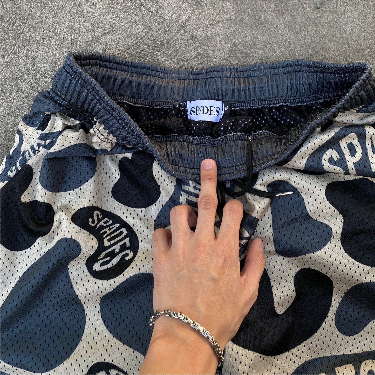 Spades Bet smart Semi Step Mesh Shorts SPADES