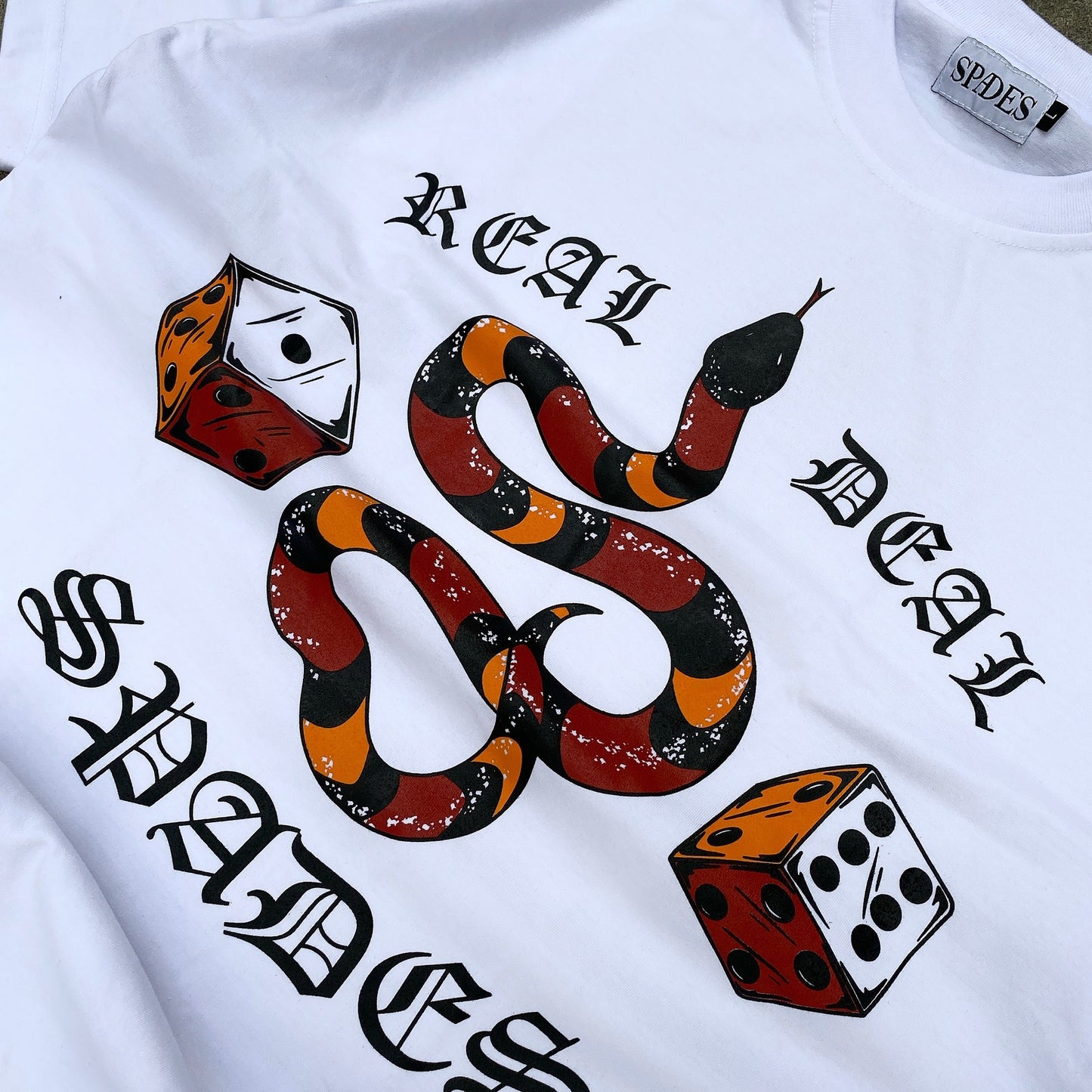 Spades Real Deal White T-shirt