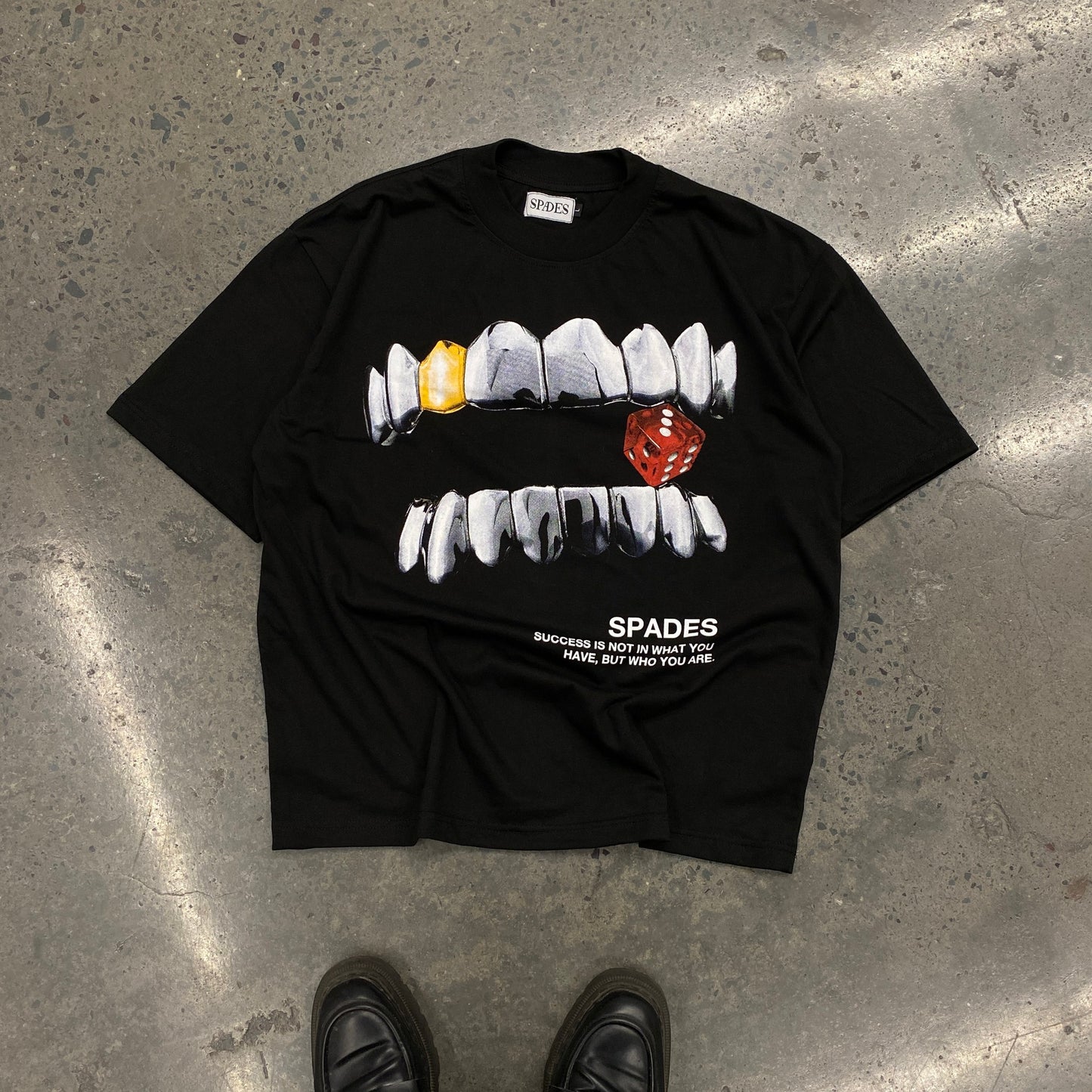 Spades Rogue's Roll Black Boxy T-shirt