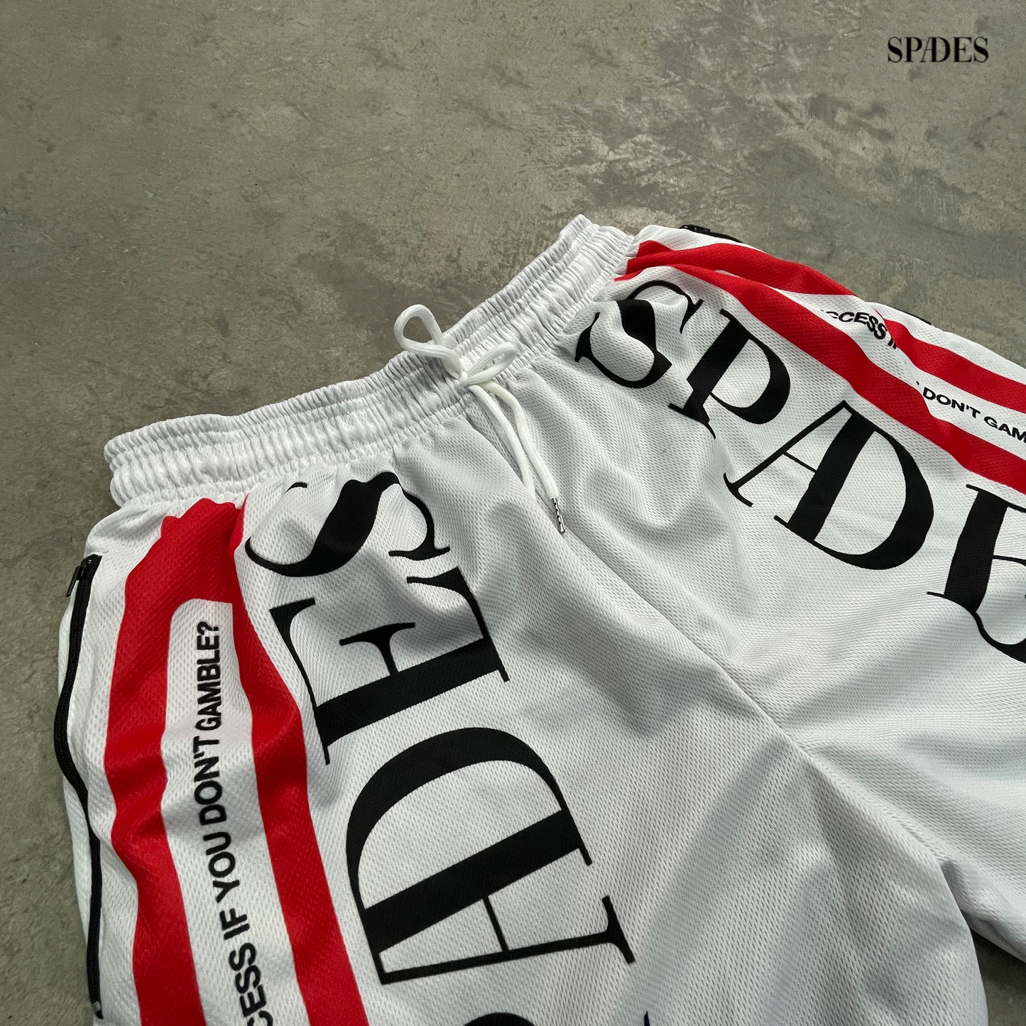 Red Line Hustle Mesh Short