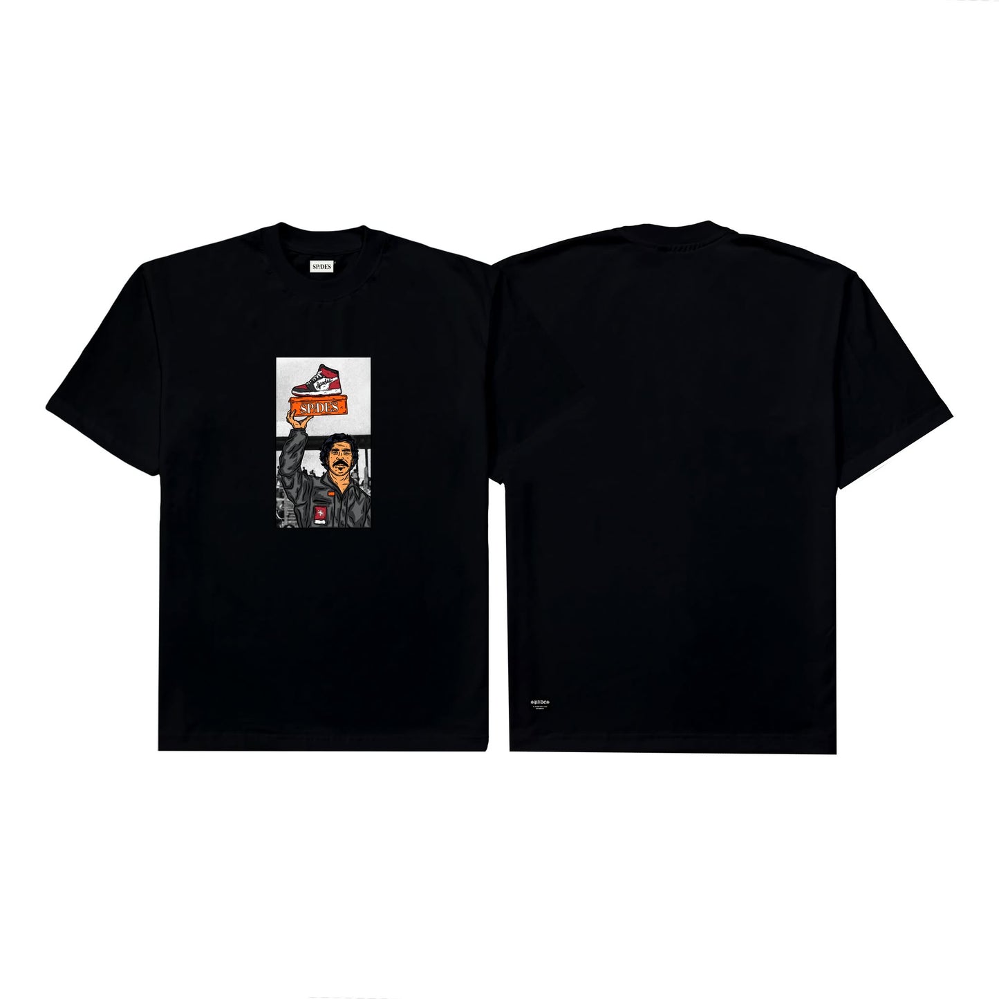 Hustle Dealer Boxy Tee Black