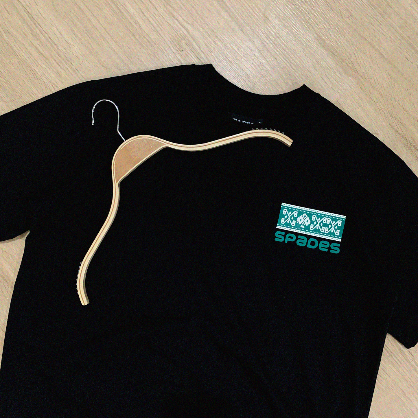 Spades Jusy Black in Box Tee