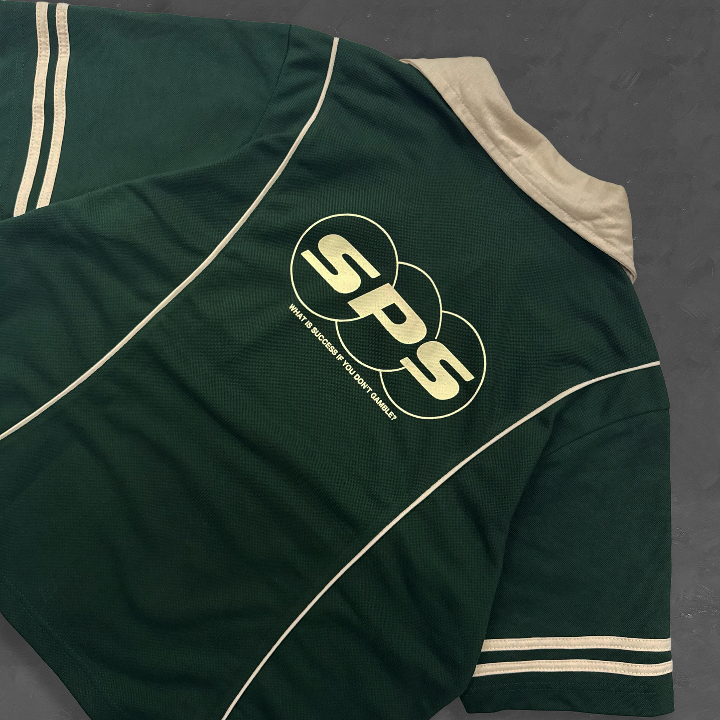 Spades Fortune Crest Boxy Crop Polo SPADES