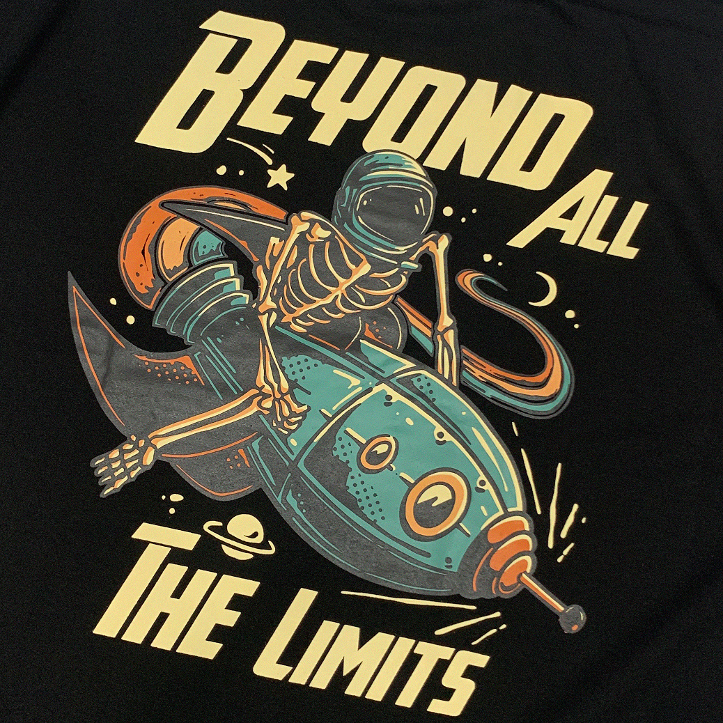 Spades Infinity and Beyond Black T-shirt