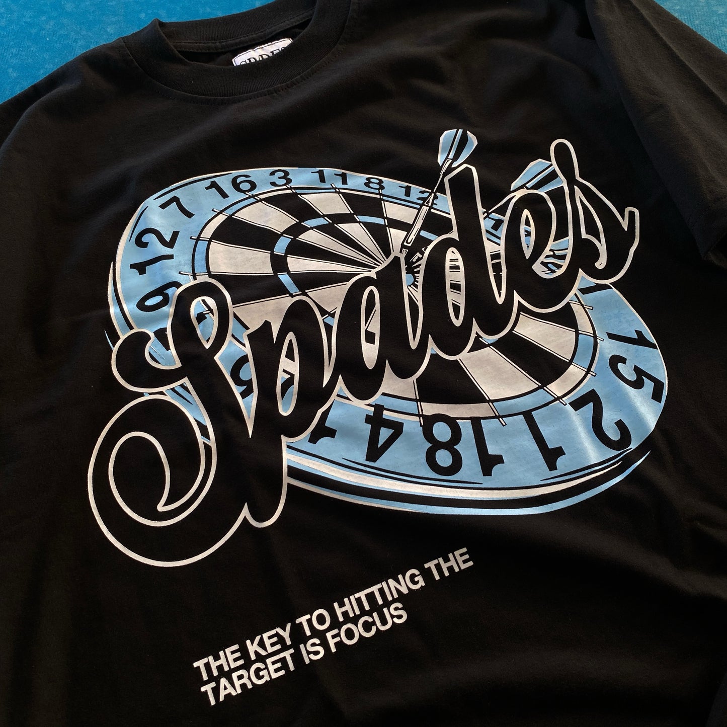 Spades Bullseye Black T-shirt