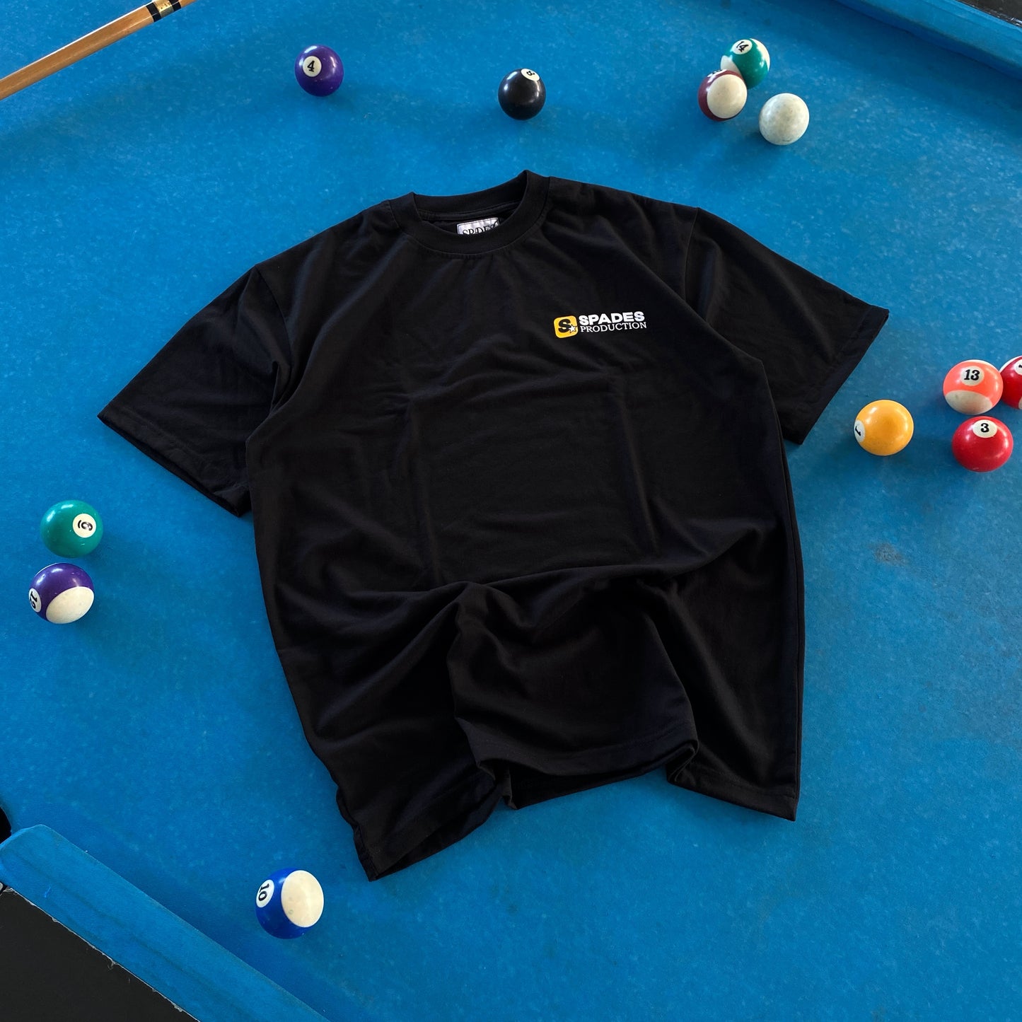 Spades Rockstar Classic Boxy Tee Black