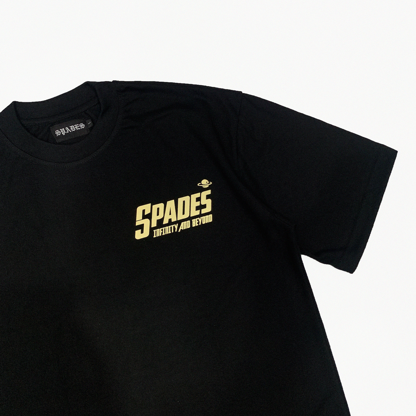 Spades Infinity and Beyond Black T-shirt