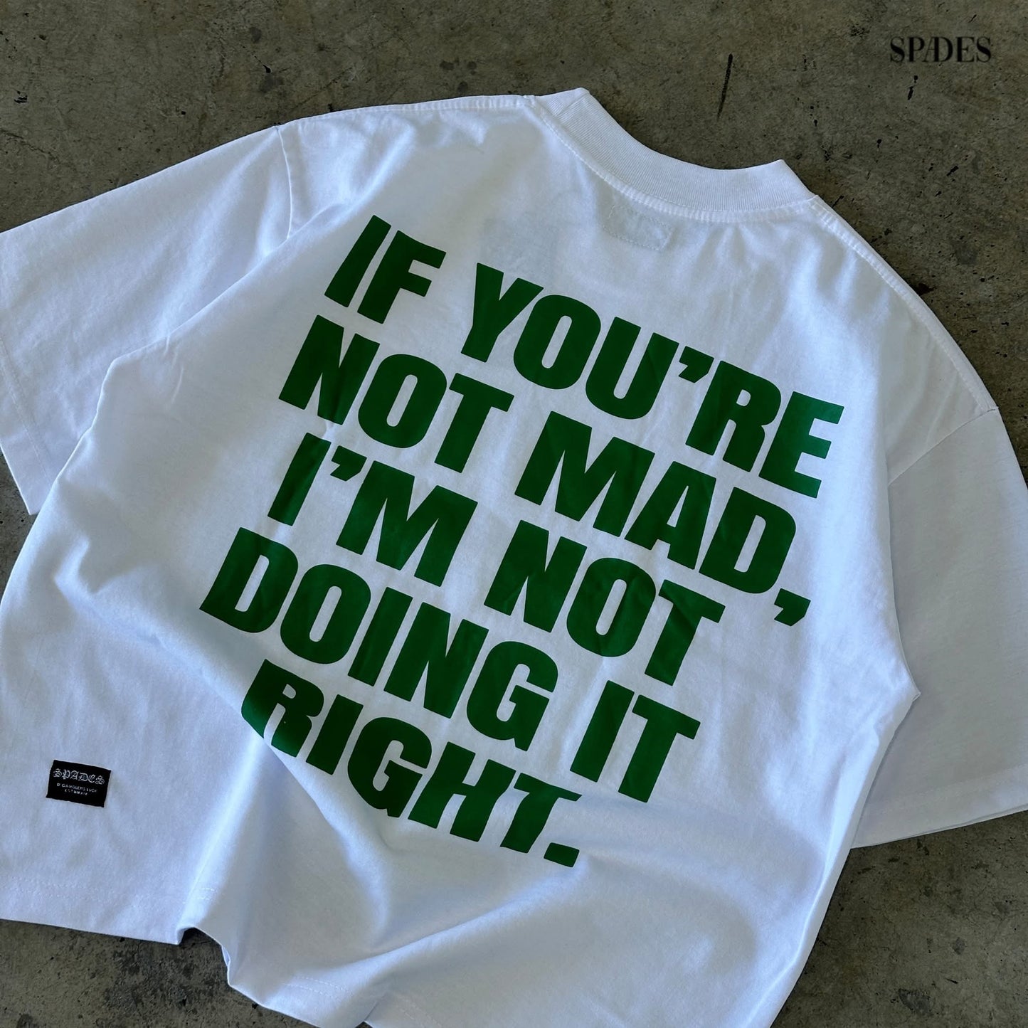 Mad Hustler Boxy Crop Tee