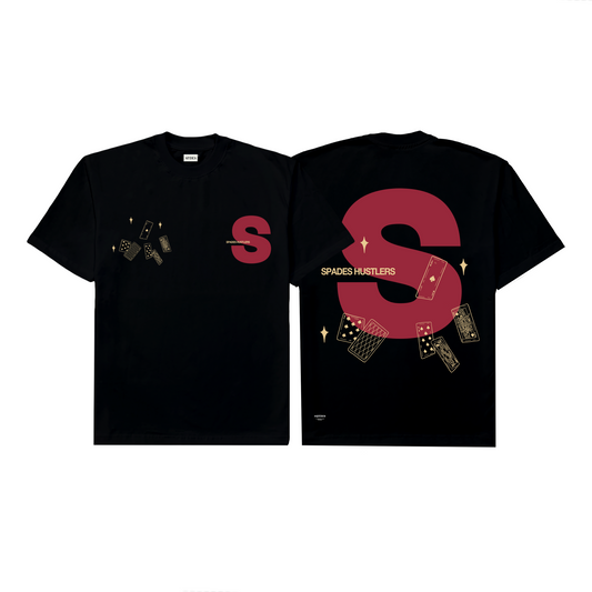 Spades Logo S Tee  Black T-shirt