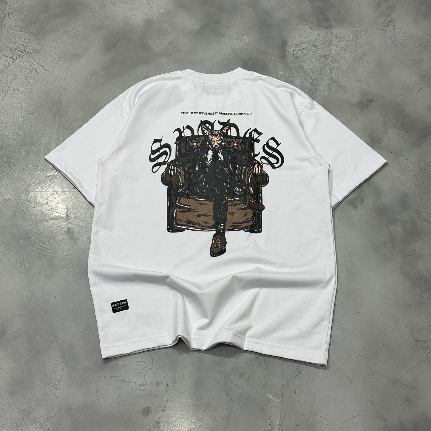 Spades Dominating Success White T-shirt SPADES