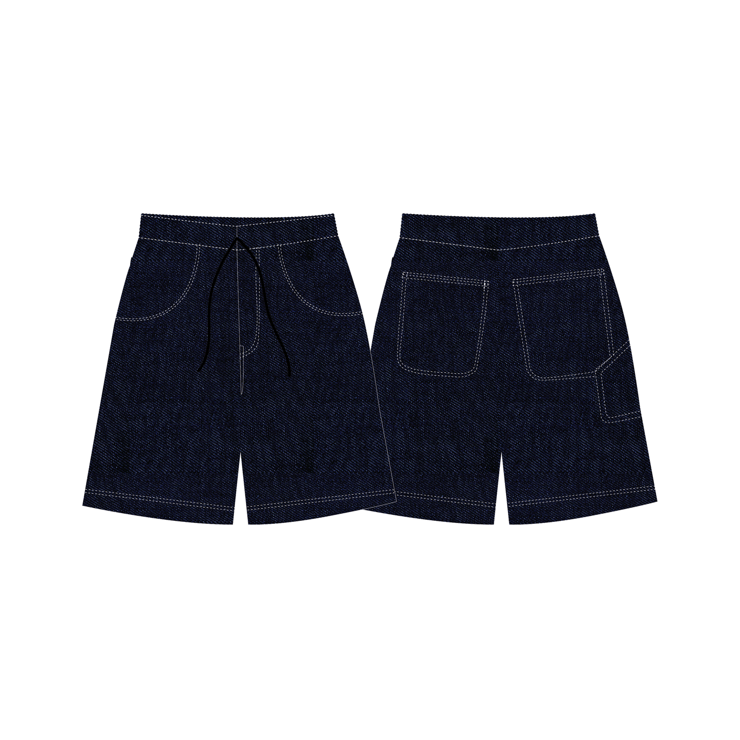Spades Utility Denim Jorts