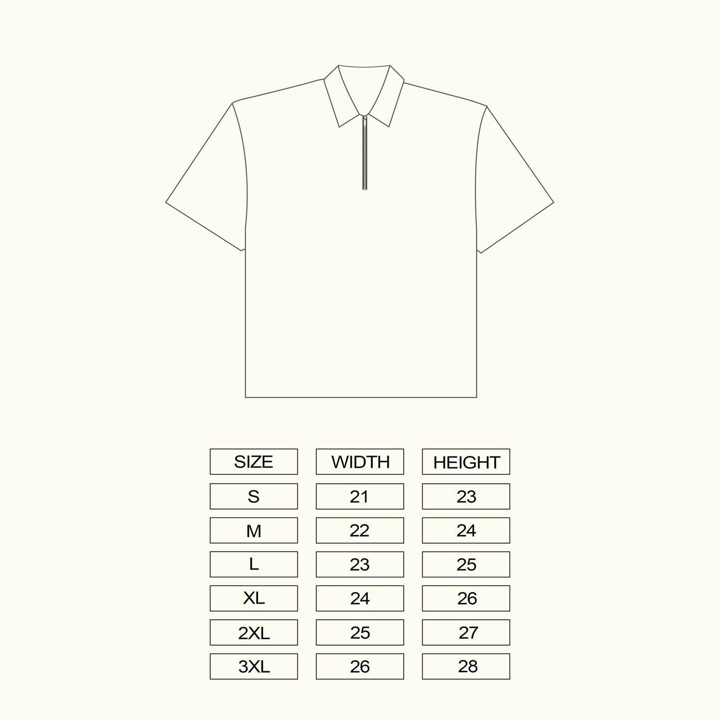 Lucky 777 Polo Zip Boxy Crop SPADES