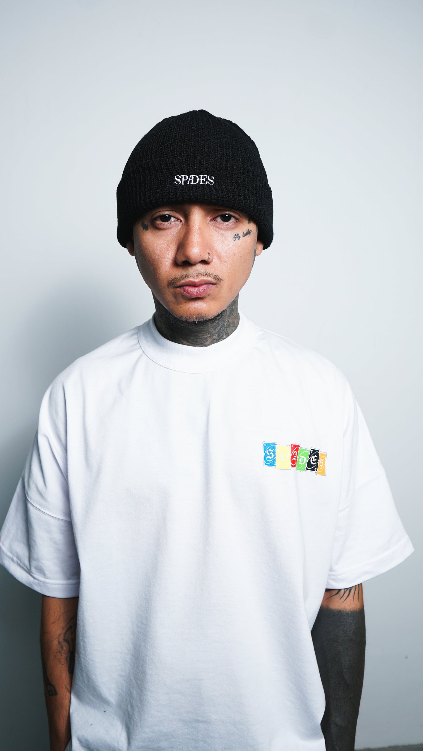 Spades Essentials Embro Beanie Black SPADES