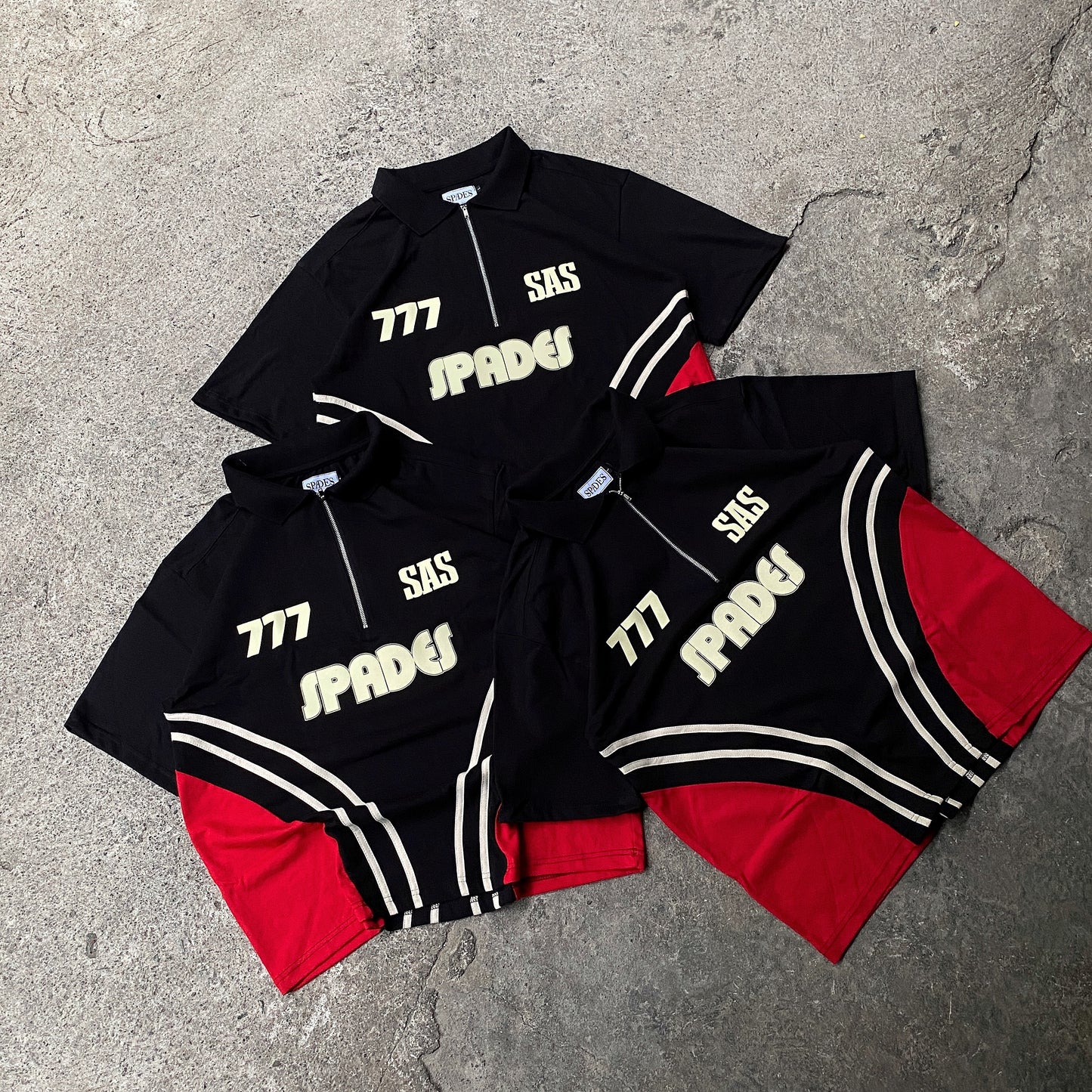 Quarter Zip Polo Crop Metro Surge Black