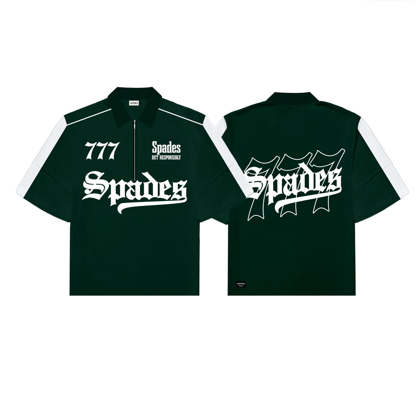 Green Room Gambit Boxy Crop Jersey Polo