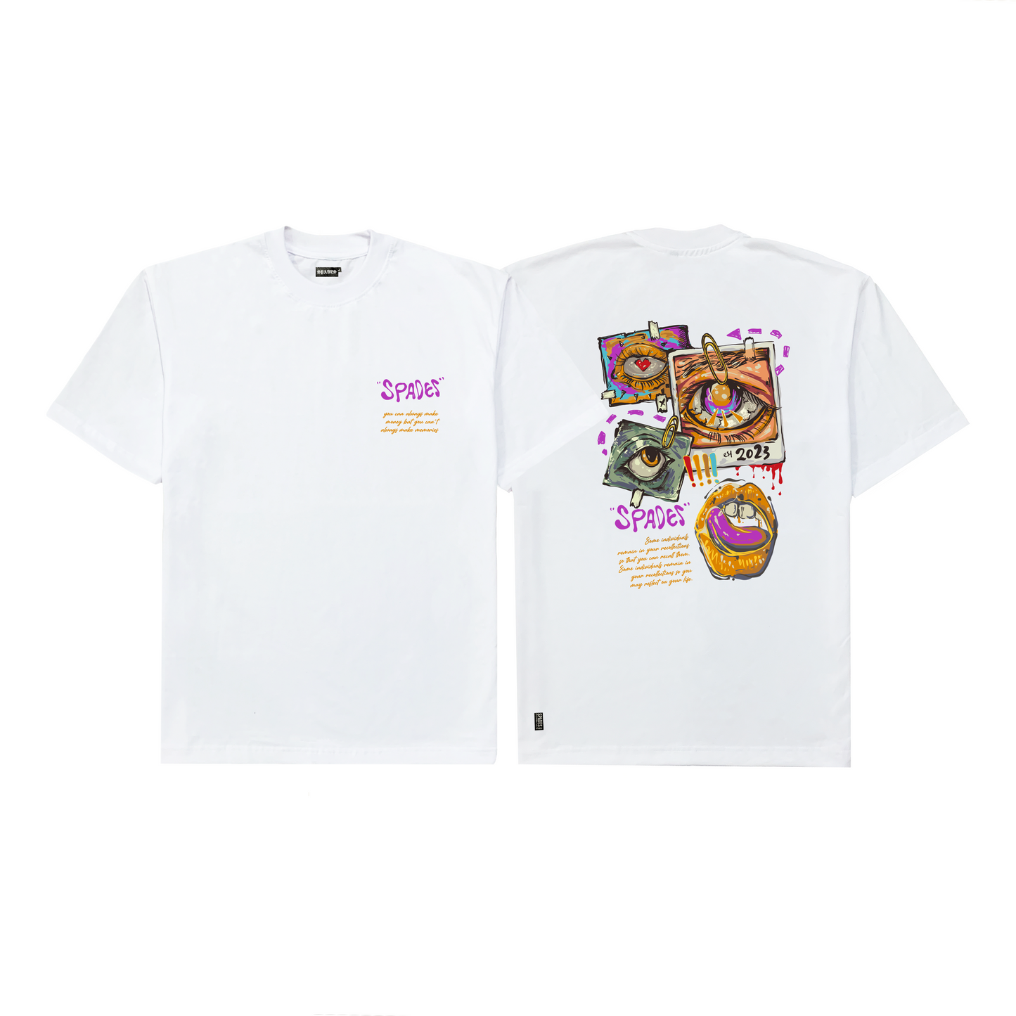 Spades Memories White T-shirt