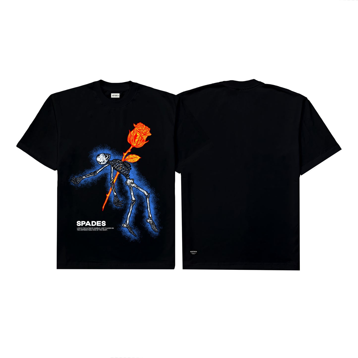 Spades Blossom of the Night Boxy Tee Black