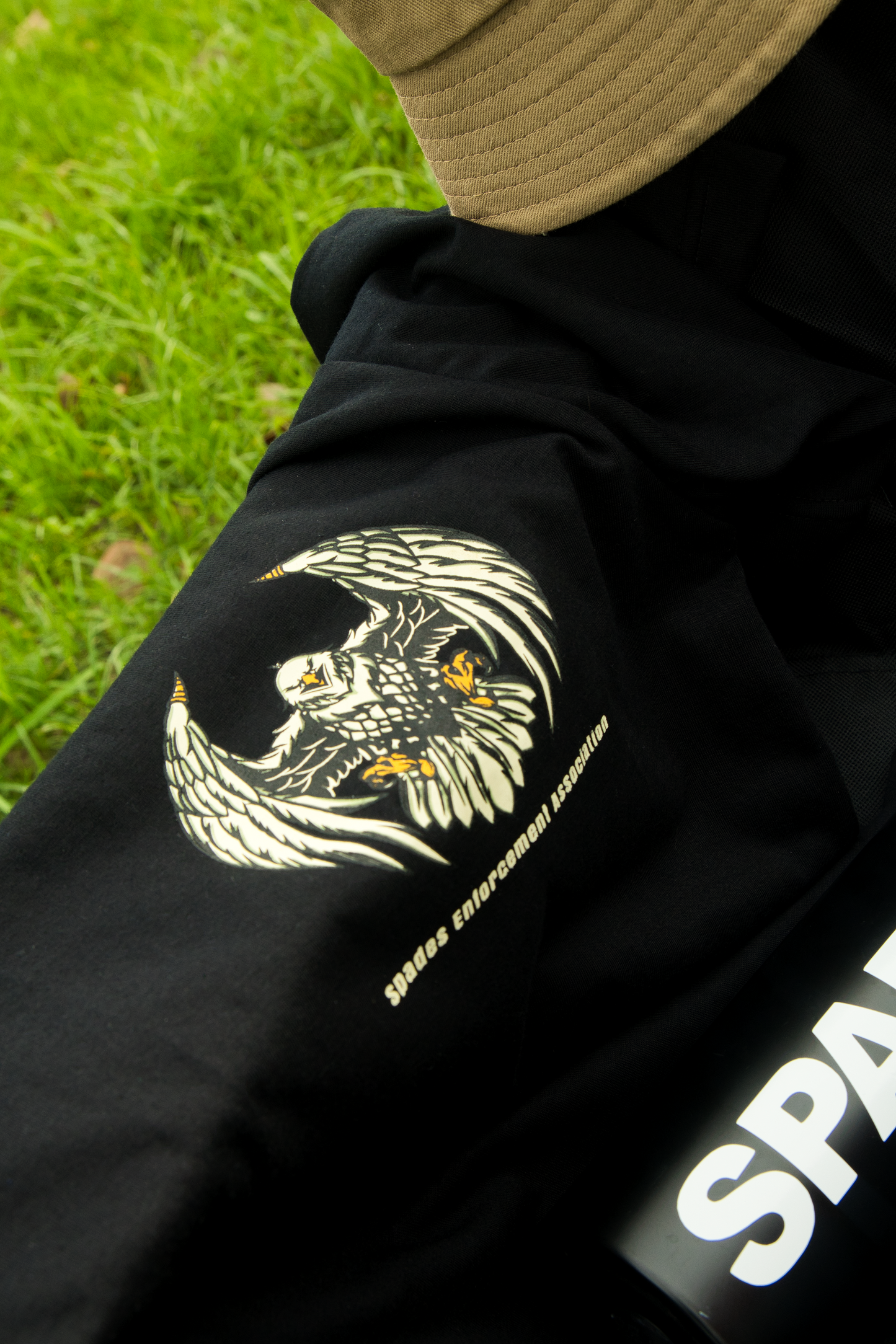 Spades Enforcement Association Black T-shirt