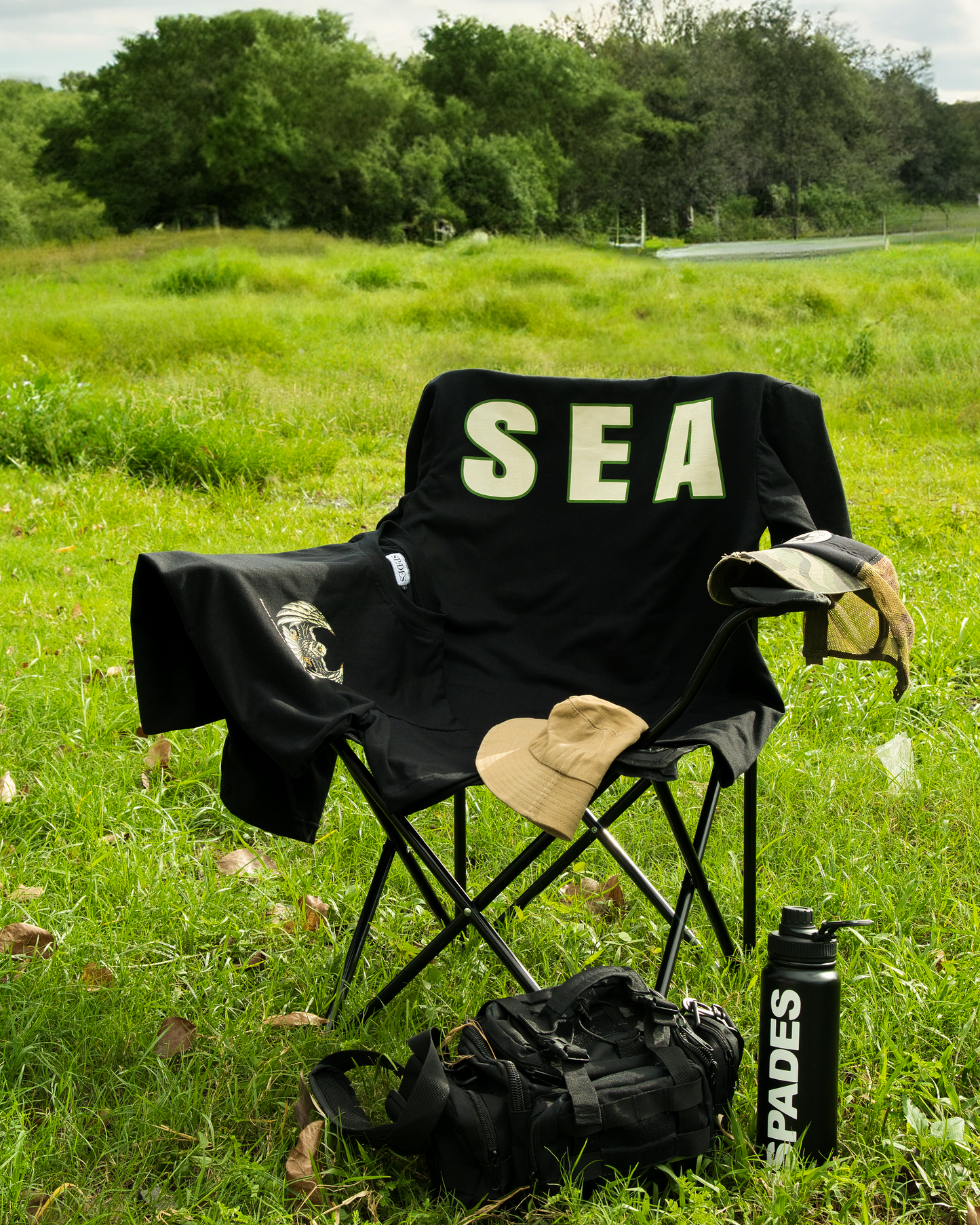 Spades Enforcement Association Black T-shirt