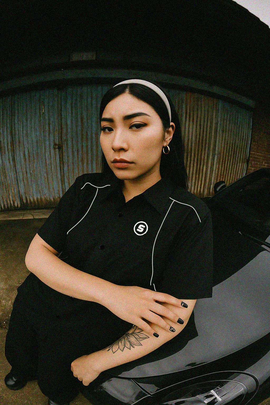 Panel Play Boxy Crop Polo
