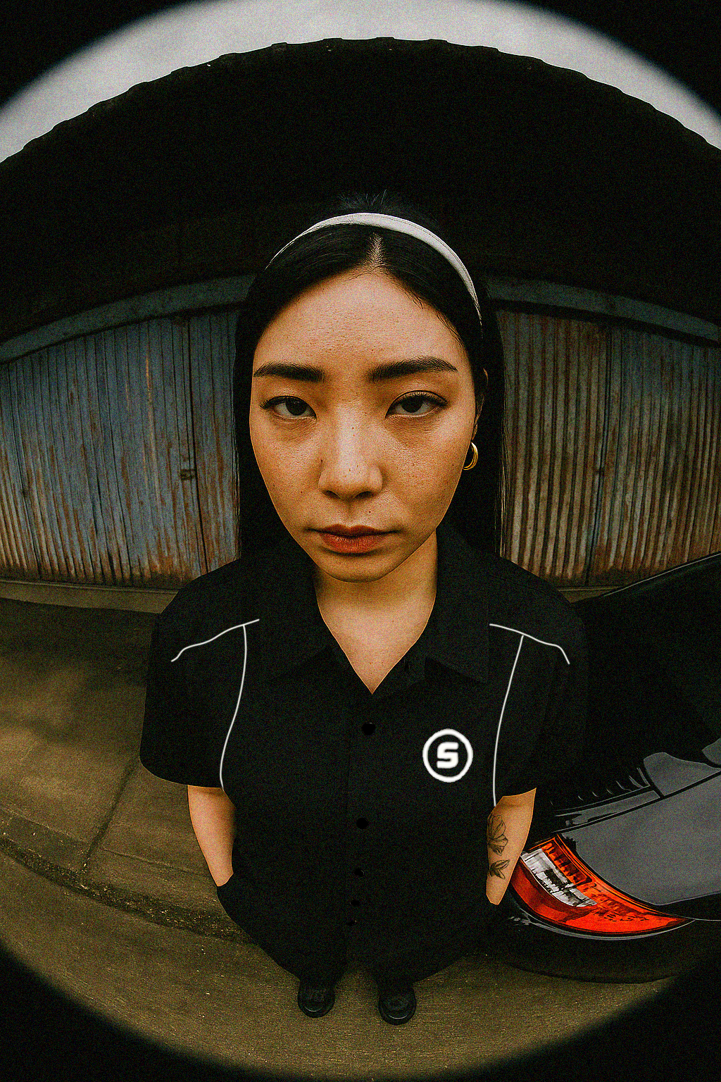 Panel Play Boxy Crop Polo
