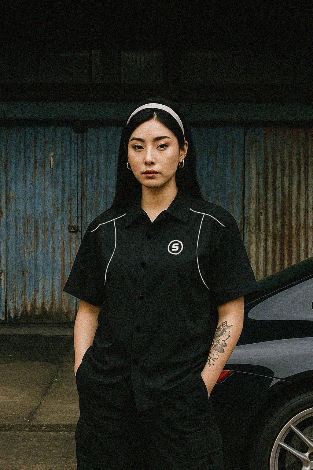 Panel Play Boxy Crop Polo