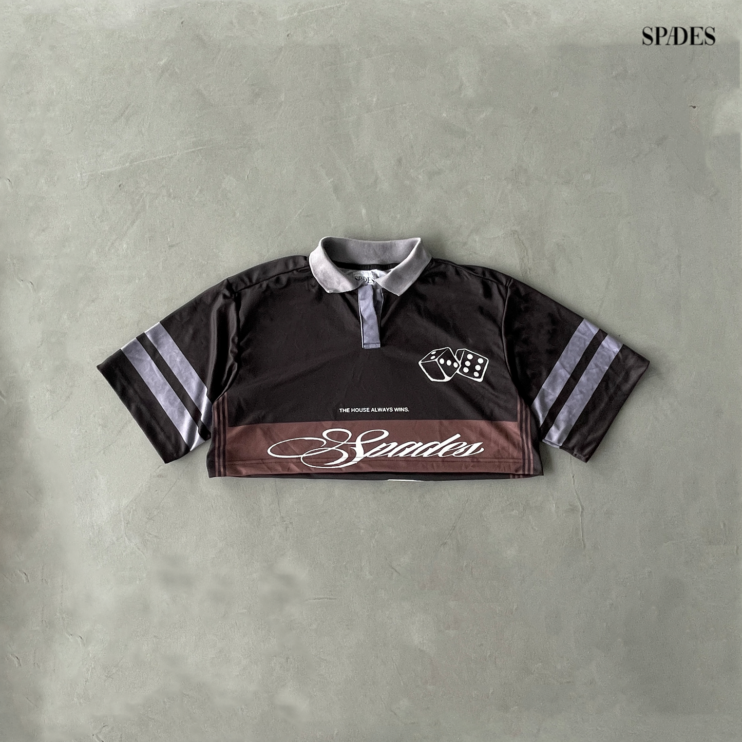 Spades Lady House Wins Jersey Crop top
