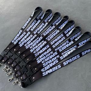 Spades Lanyards Black