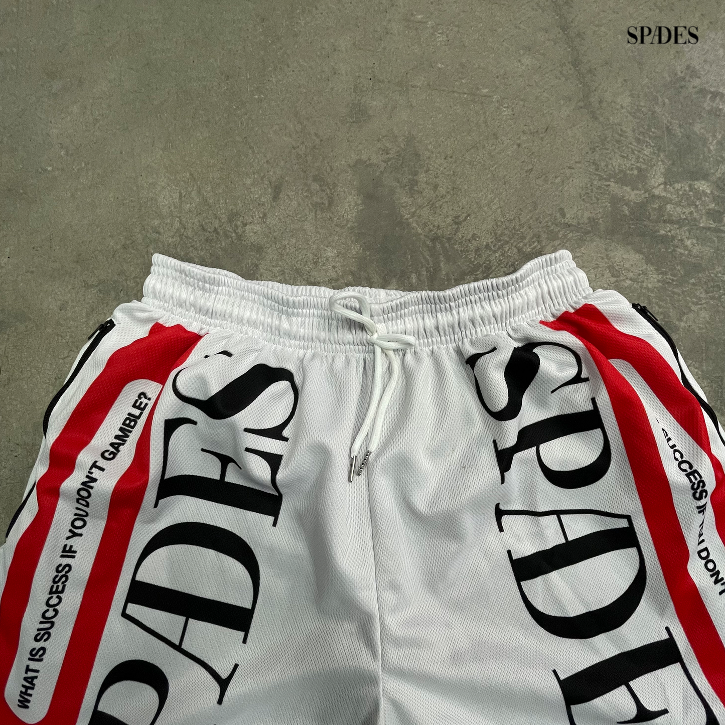 Red Line Hustle Mesh Short