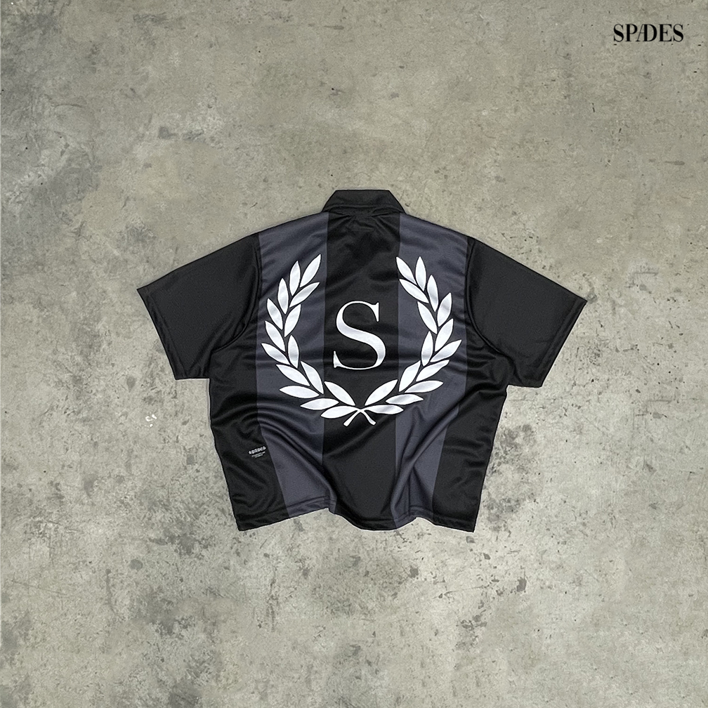 Monarch Mode Boxy Crop Jersey Polo