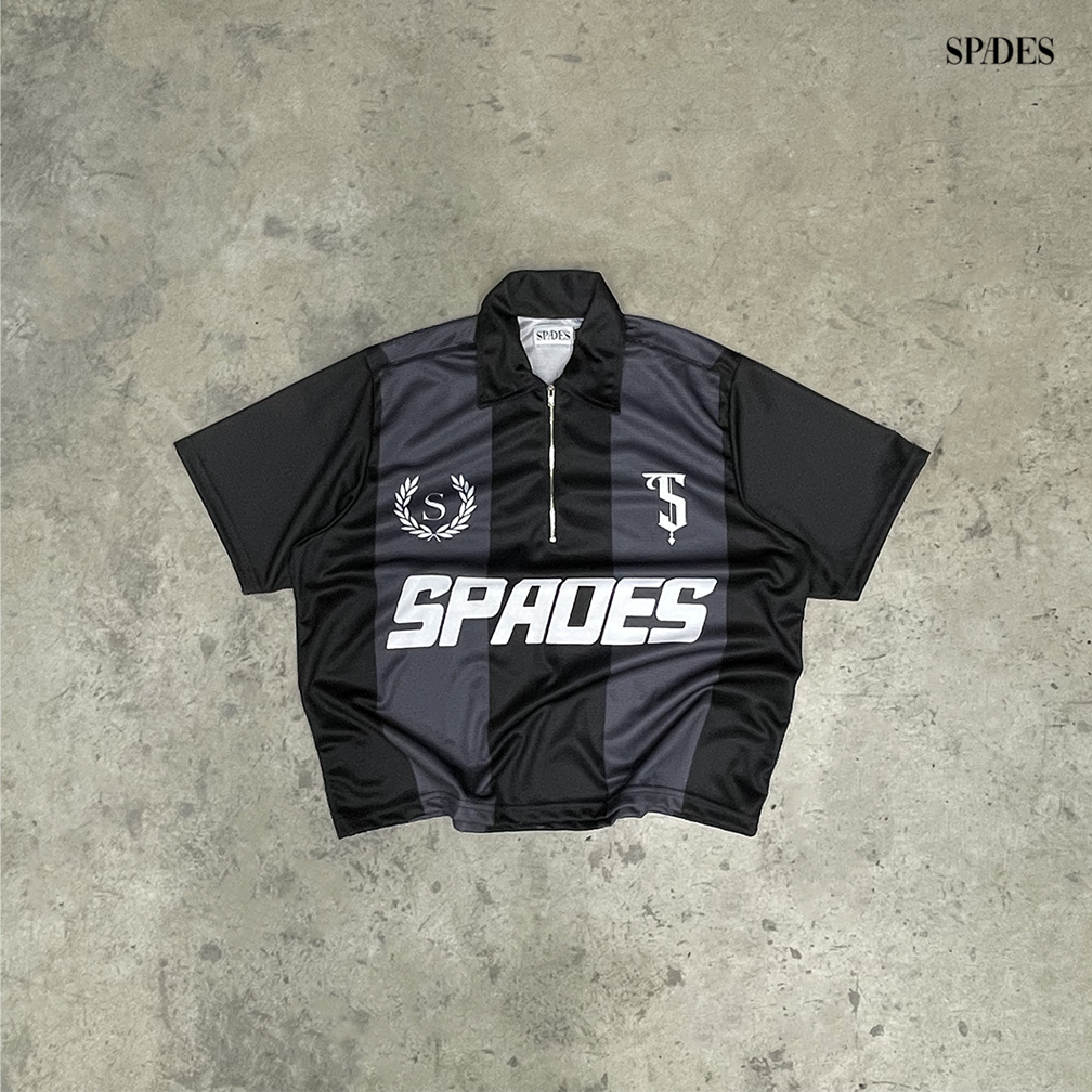 Monarch Mode Boxy Crop Jersey Polo