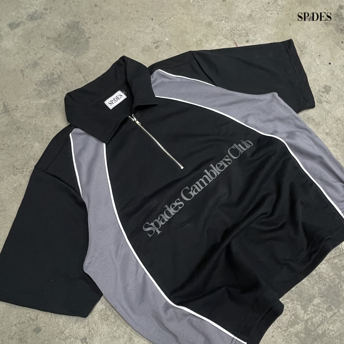 Ruthless Club Boxy Crop Polo