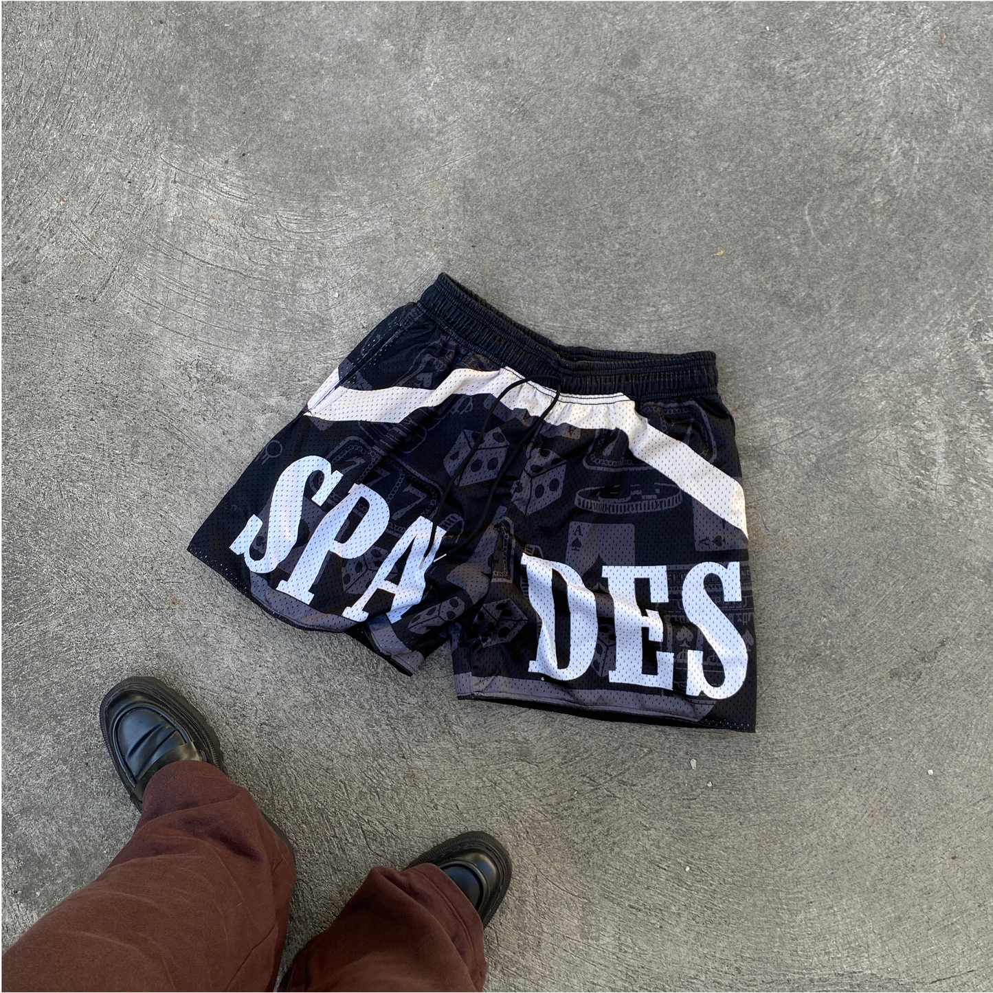 Spades Cash In Semi Step Mesh Shorts