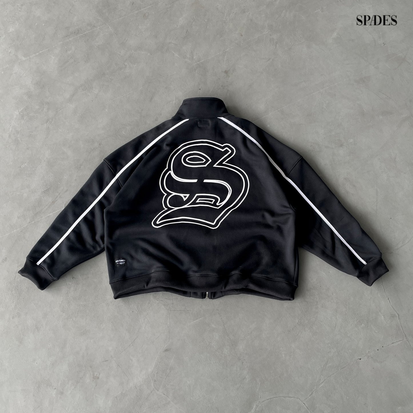 Spades Track Boxy Jacket full zip