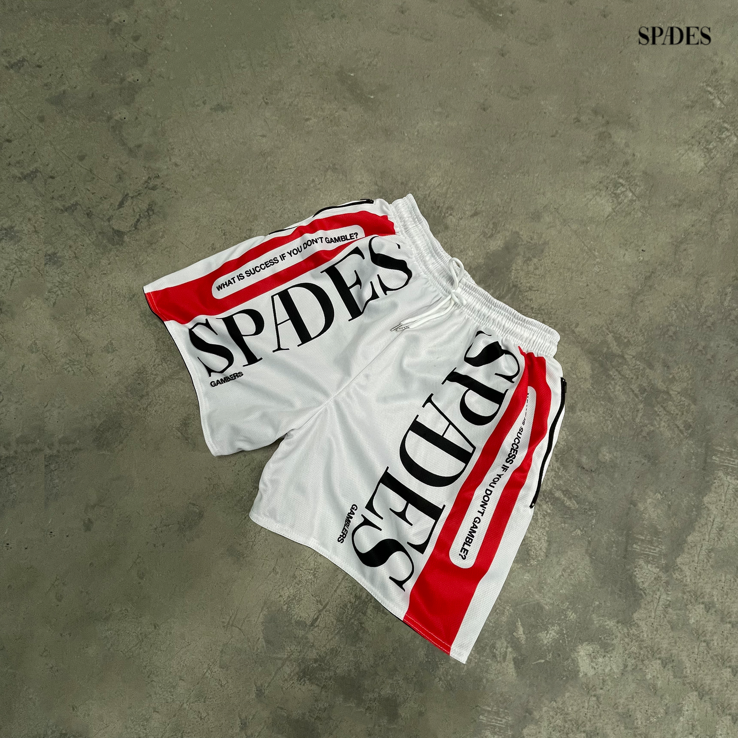 Red Line Hustle Mesh Short