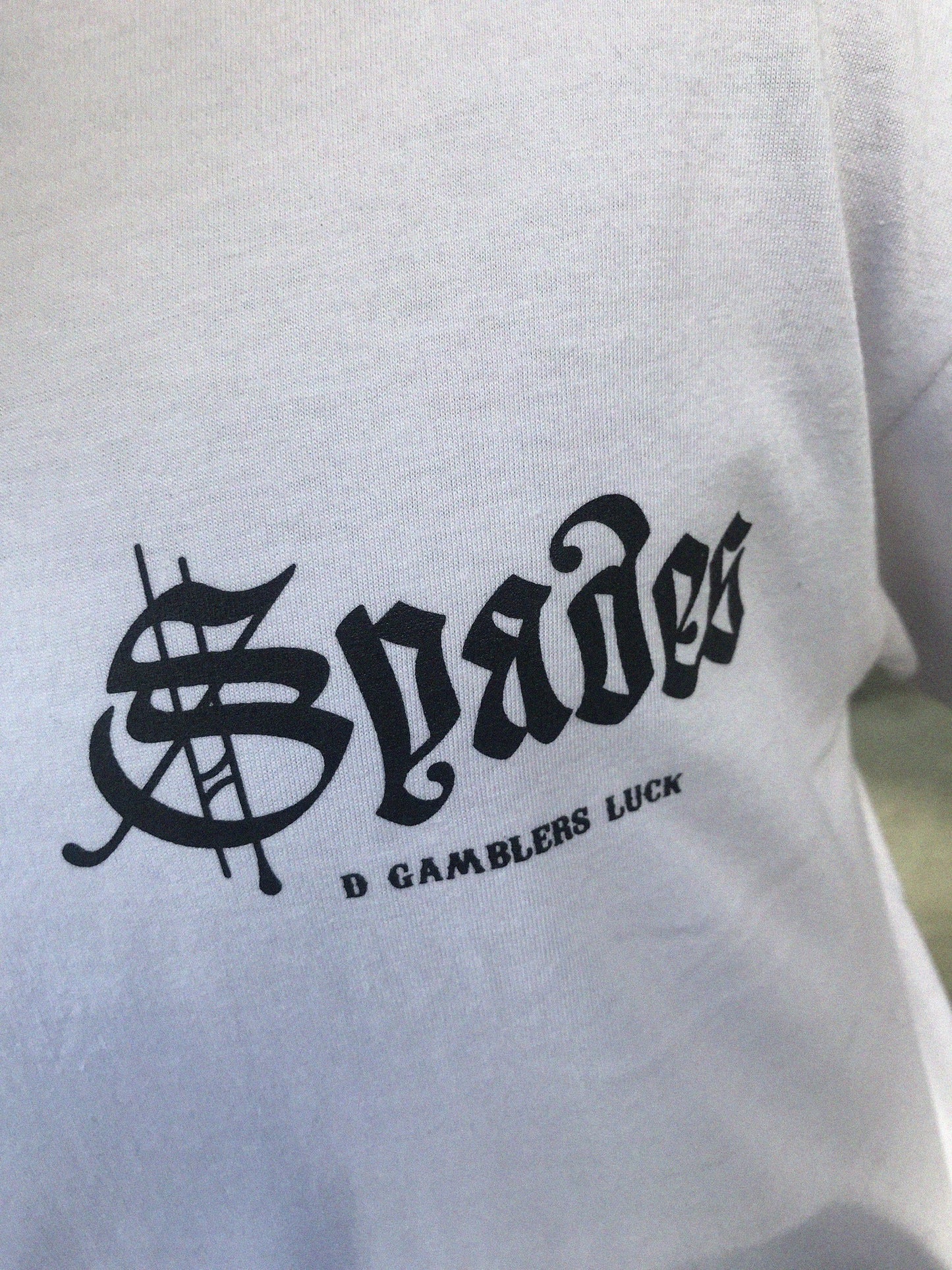 Spades Sky God Boxy Tee White SPADES