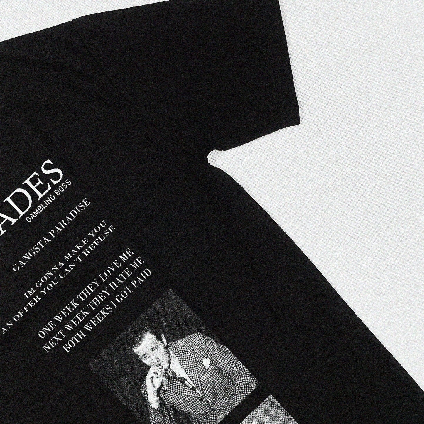 Spades Gambling Boss Boxy Tee Black SPADES