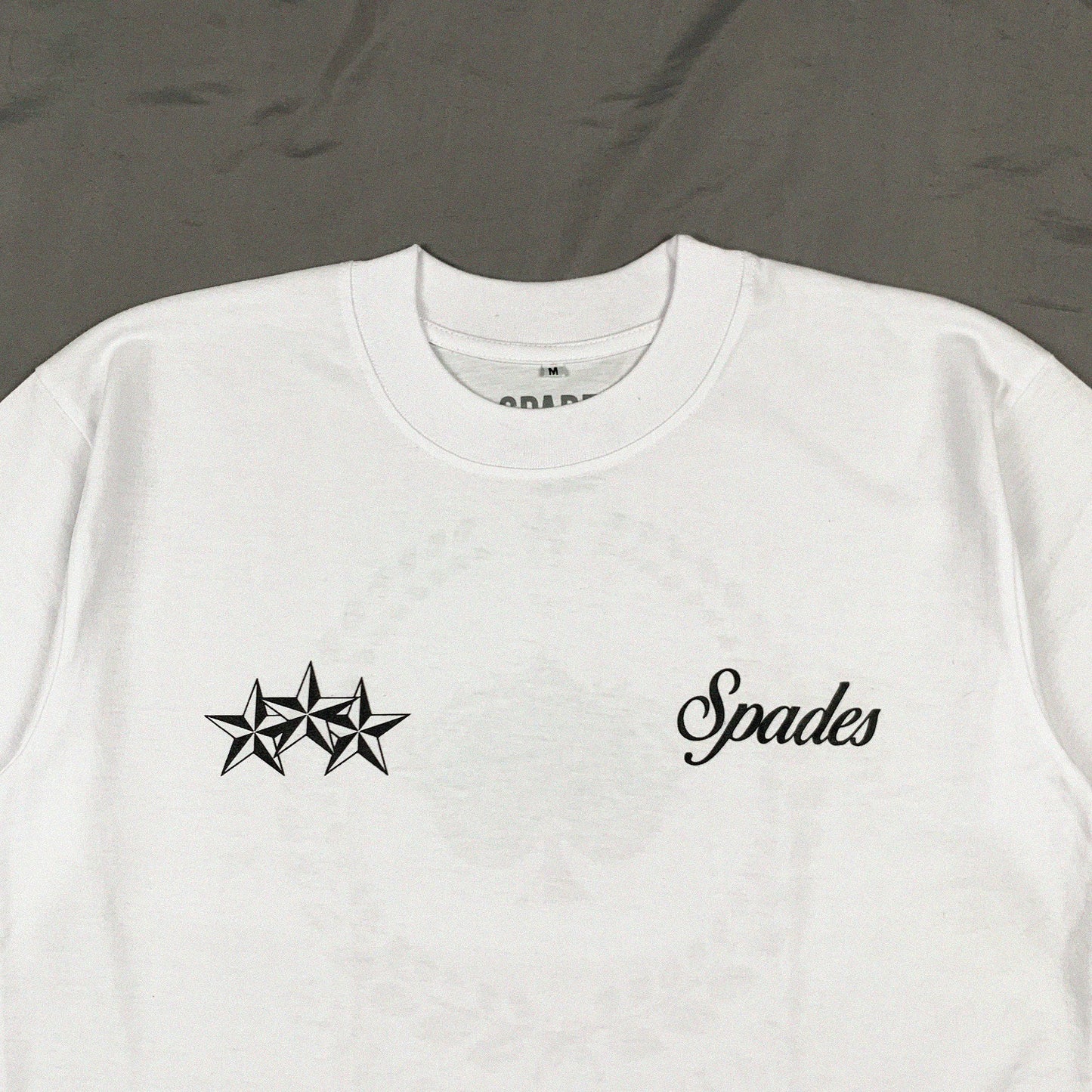 Spades Above All White