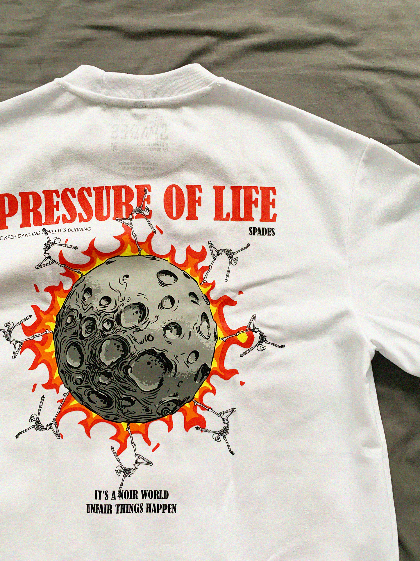 Pressure of Life White SPADES